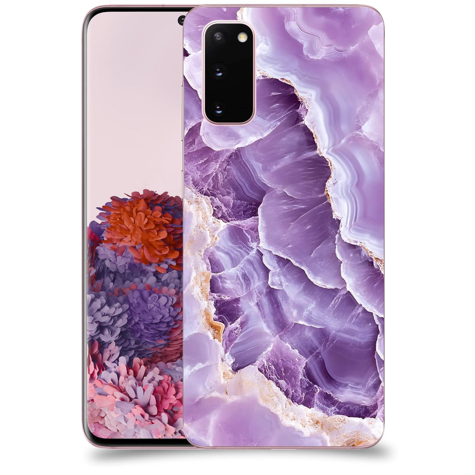 ACOVER Kryt na mobil Samsung Galaxy S20 G980F - Fialová krása