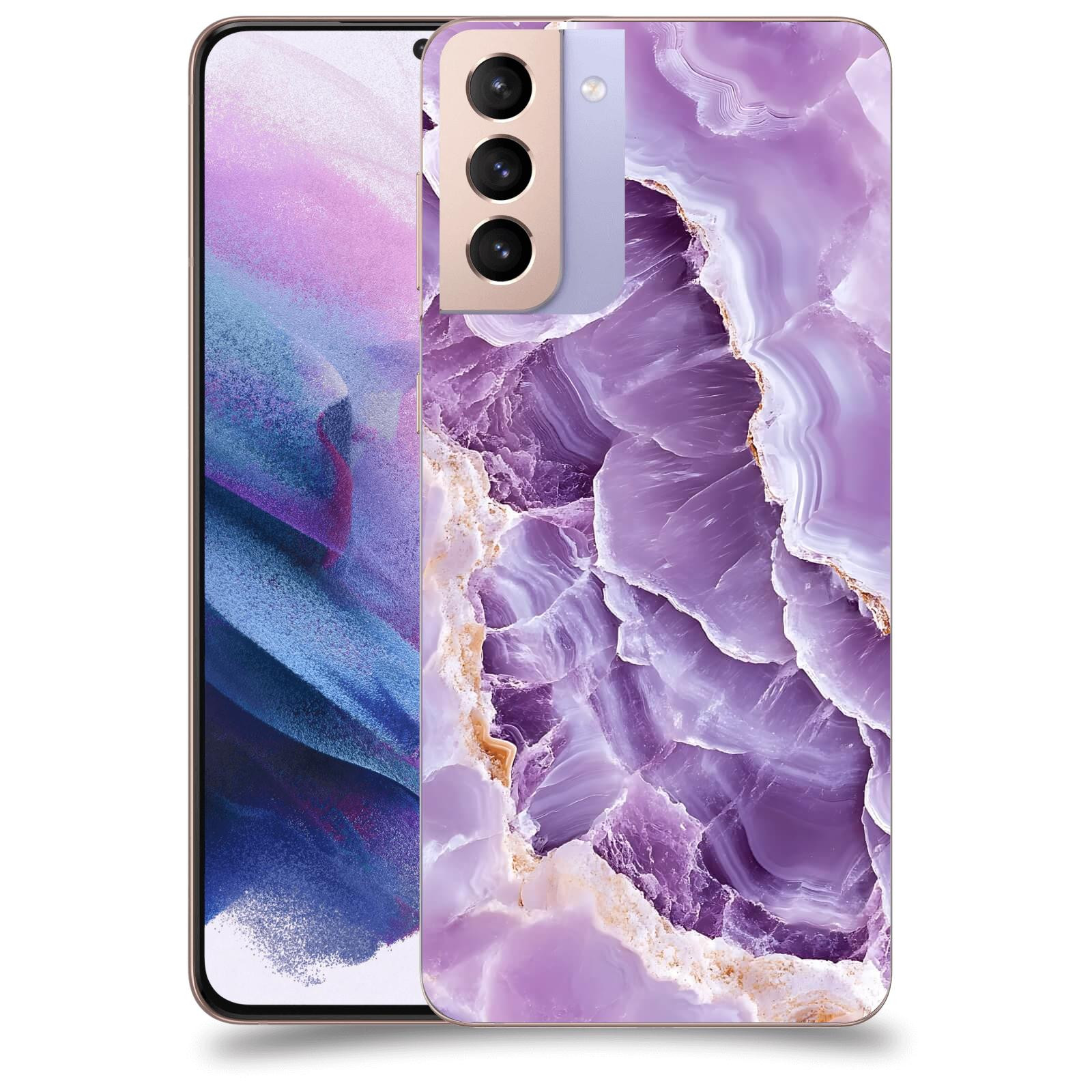 ACOVER Kryt na mobil Samsung Galaxy S21+ G996F - Fialová krása