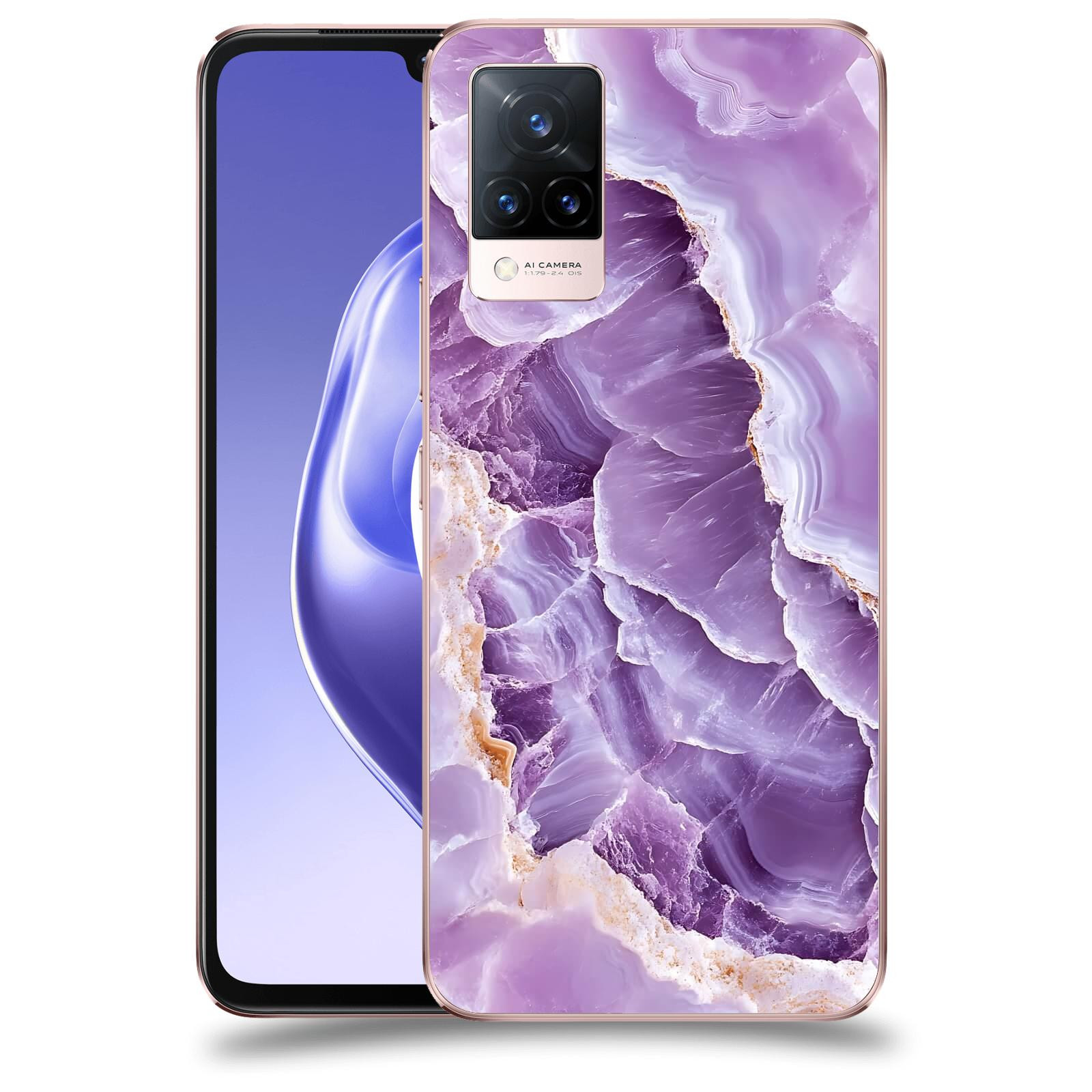 ACOVER Kryt na mobil Vivo V21 5G - Fialová krása