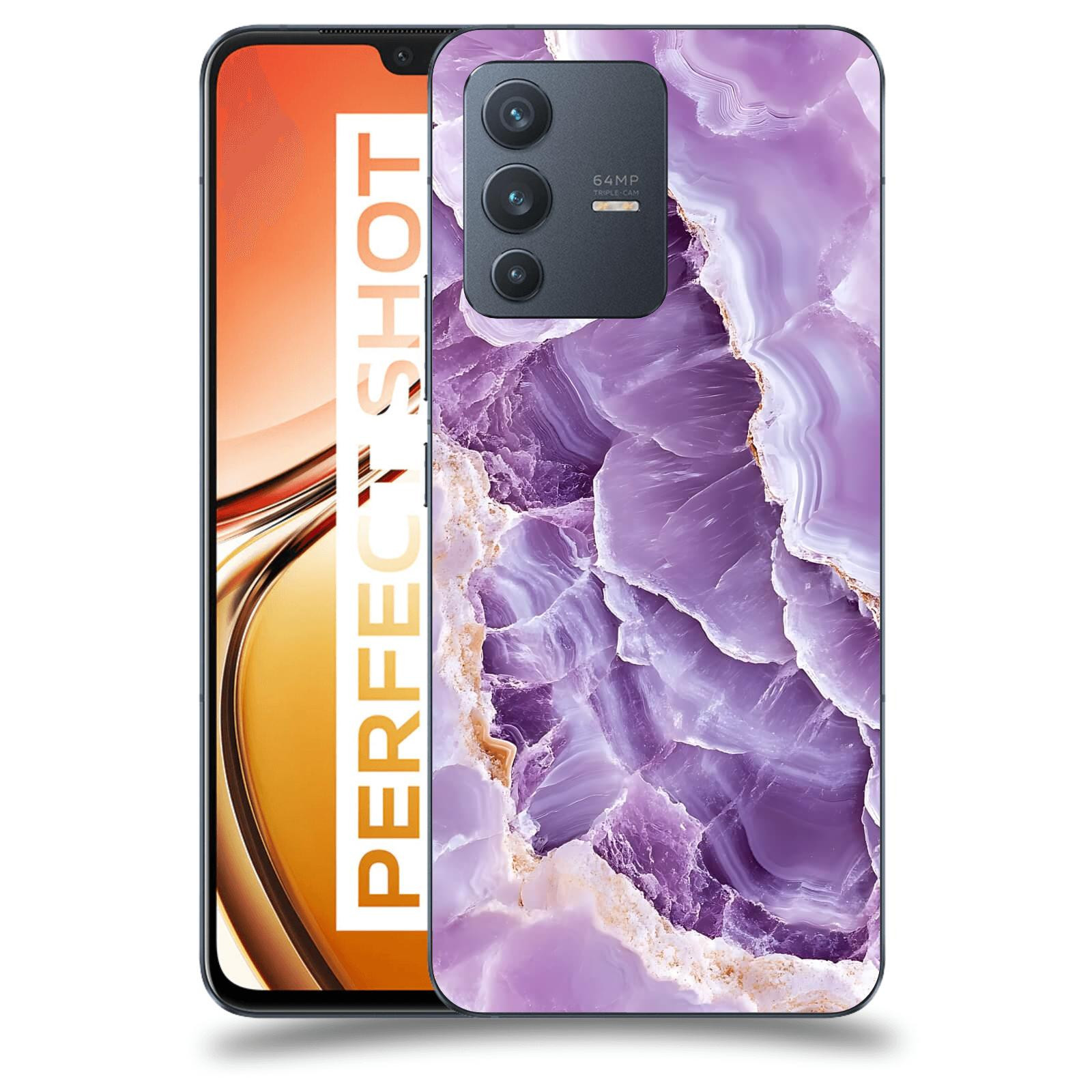 ACOVER Kryt na mobil Vivo V23 5G - Fialová krása