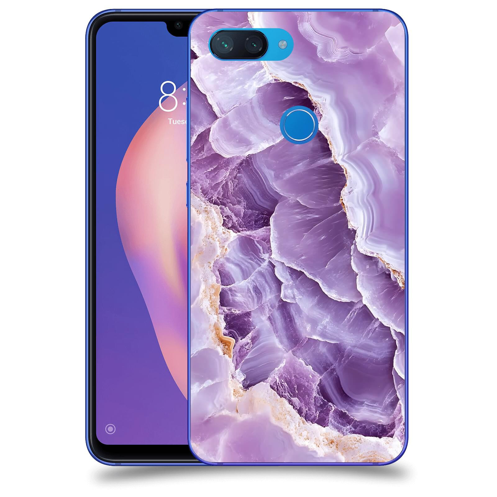 ACOVER Kryt na mobil Xiaomi Mi 8 Lite - Fialová krása