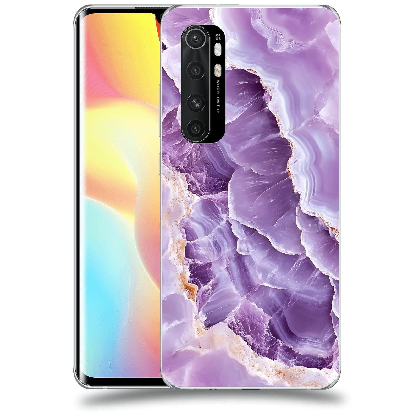 ACOVER Kryt na mobil Xiaomi Mi Note 10 Lite - Fialová krása