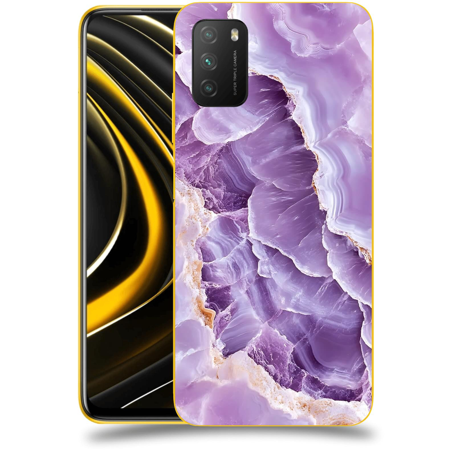 ACOVER Kryt na mobil Xiaomi Poco M3 - Fialová krása