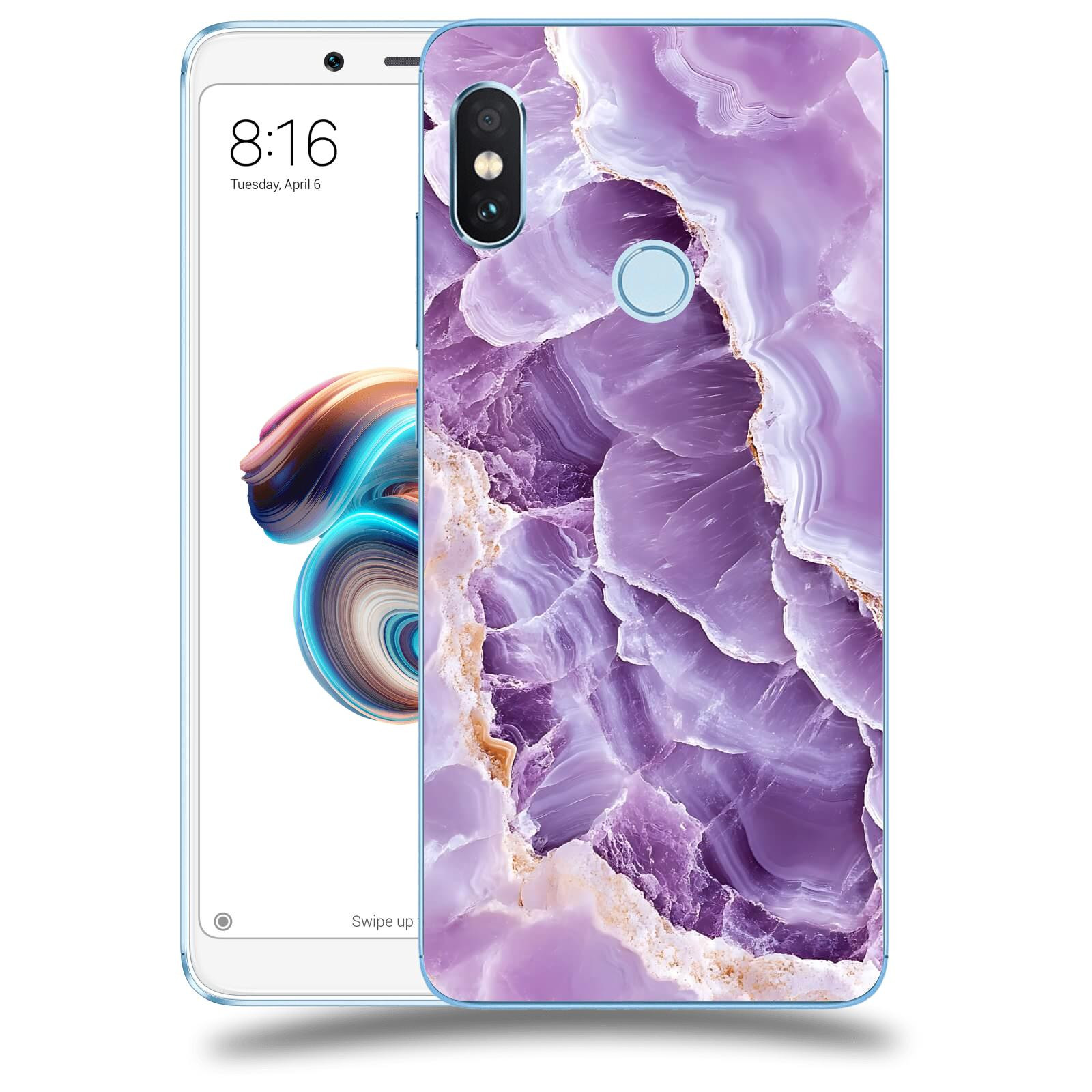 ACOVER Kryt na mobil Xiaomi Redmi Note 5 Global - Fialová krása