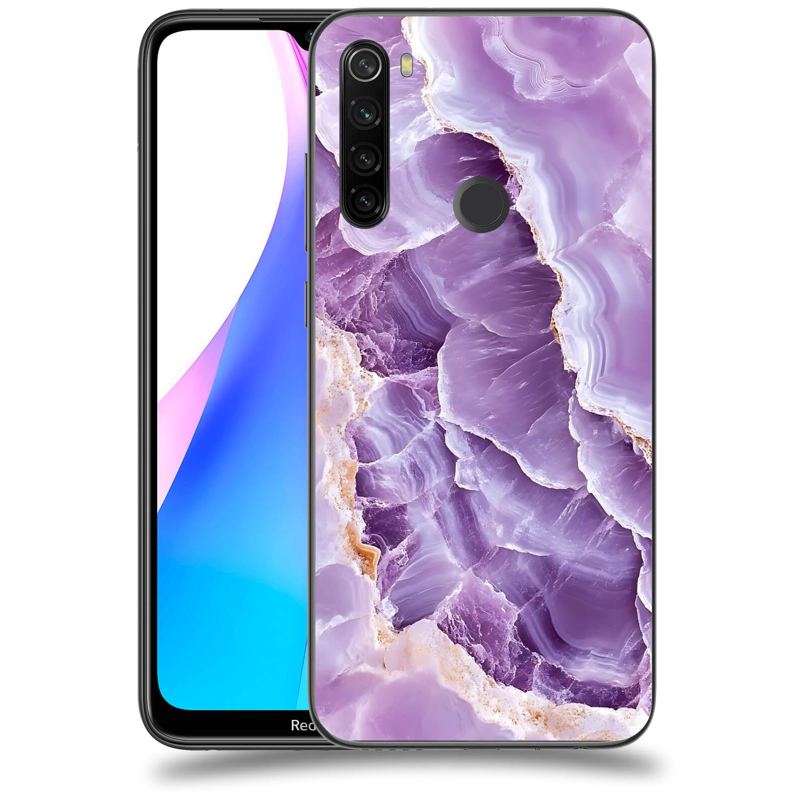 ACOVER Kryt na mobil Xiaomi Redmi Note 8T - Fialová krása