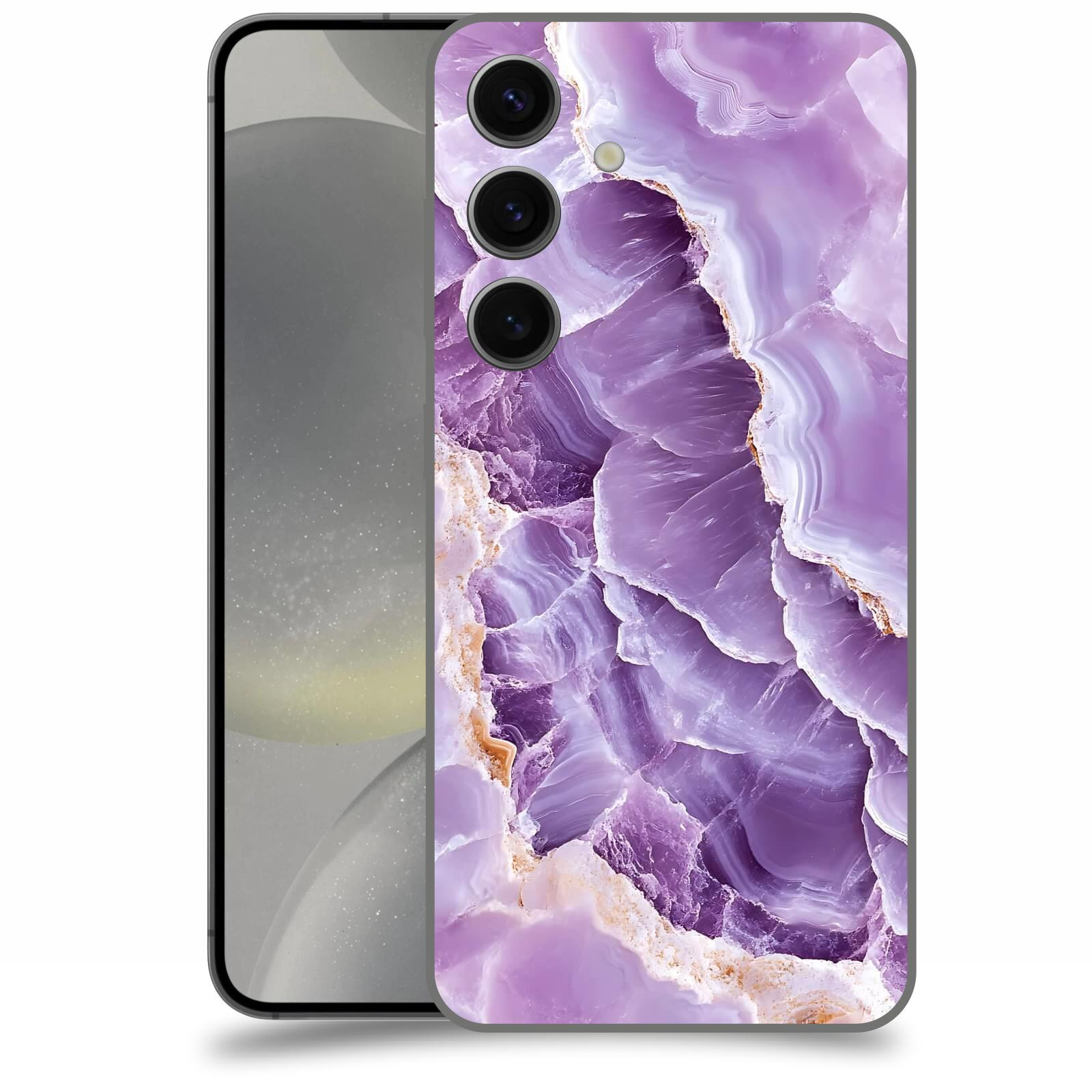 ACOVER Kryt na mobil Samsung Galaxy S24 - Fialová krása