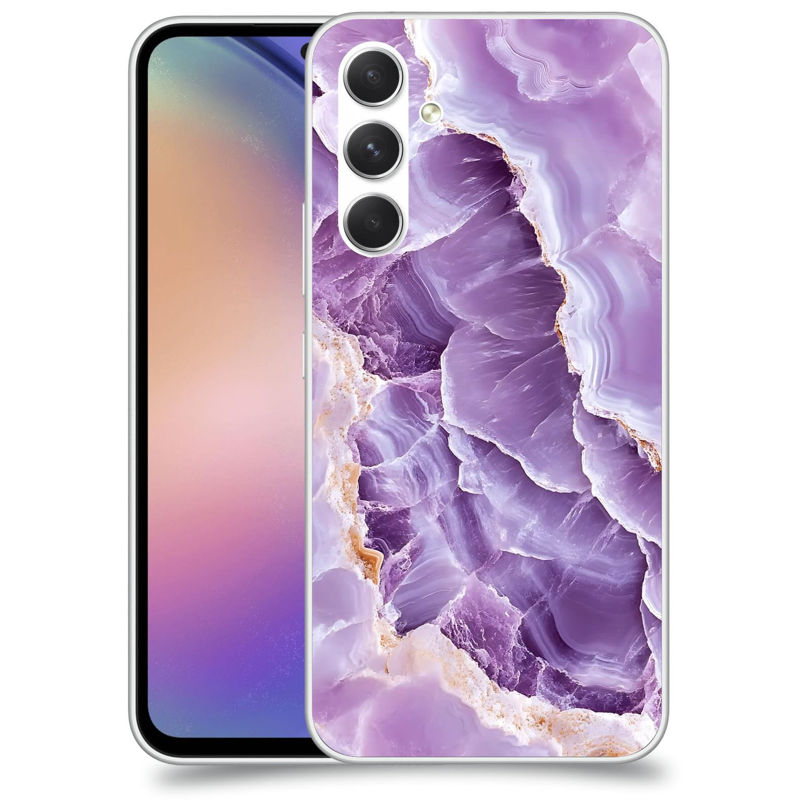 ACOVER Kryt na mobil Samsung Galaxy M54 5G - Fialová krása