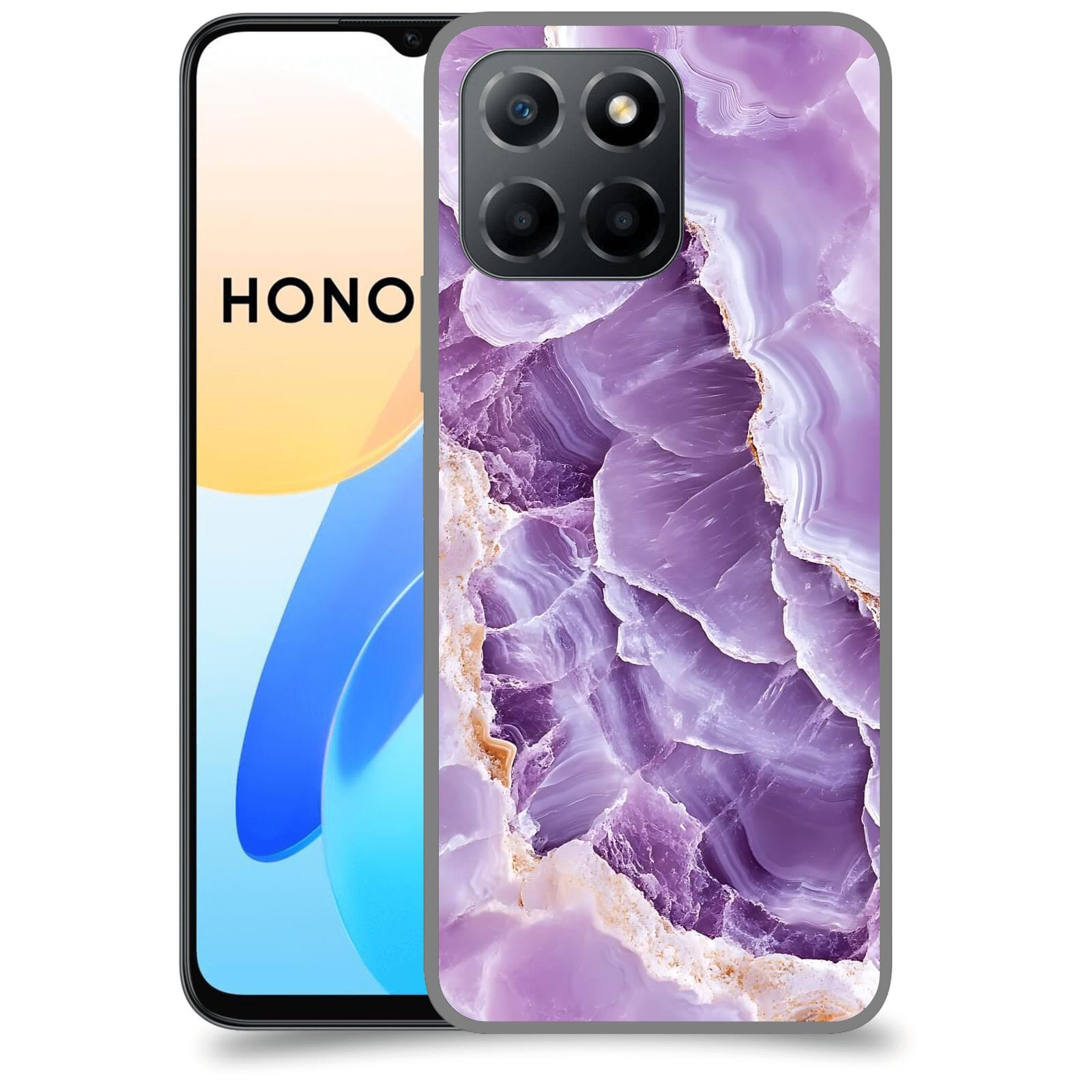 ACOVER Kryt na mobil Honor X8 4G - Fialová krása