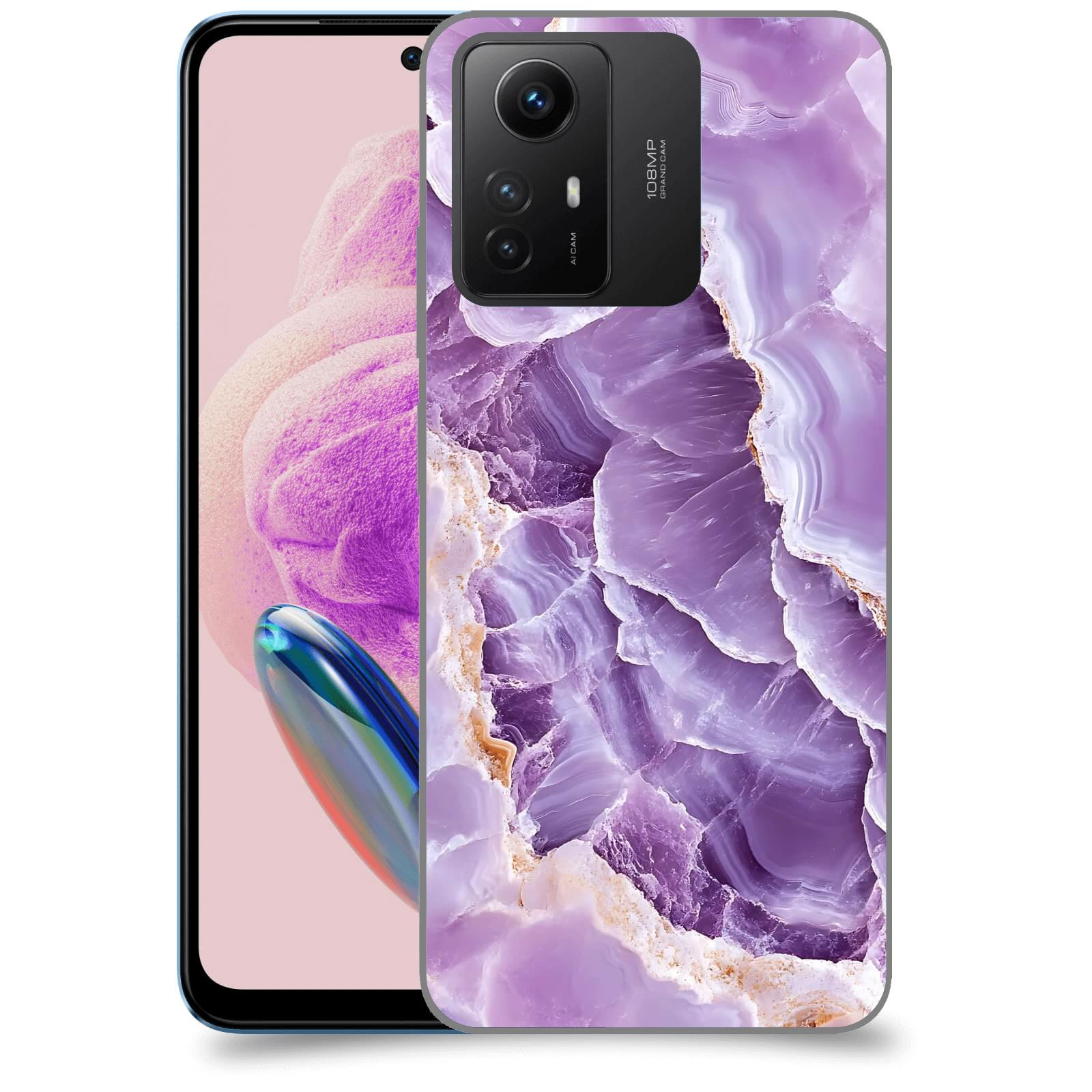 ACOVER Kryt na mobil Xiaomi Redmi Note 12S - Fialová krása