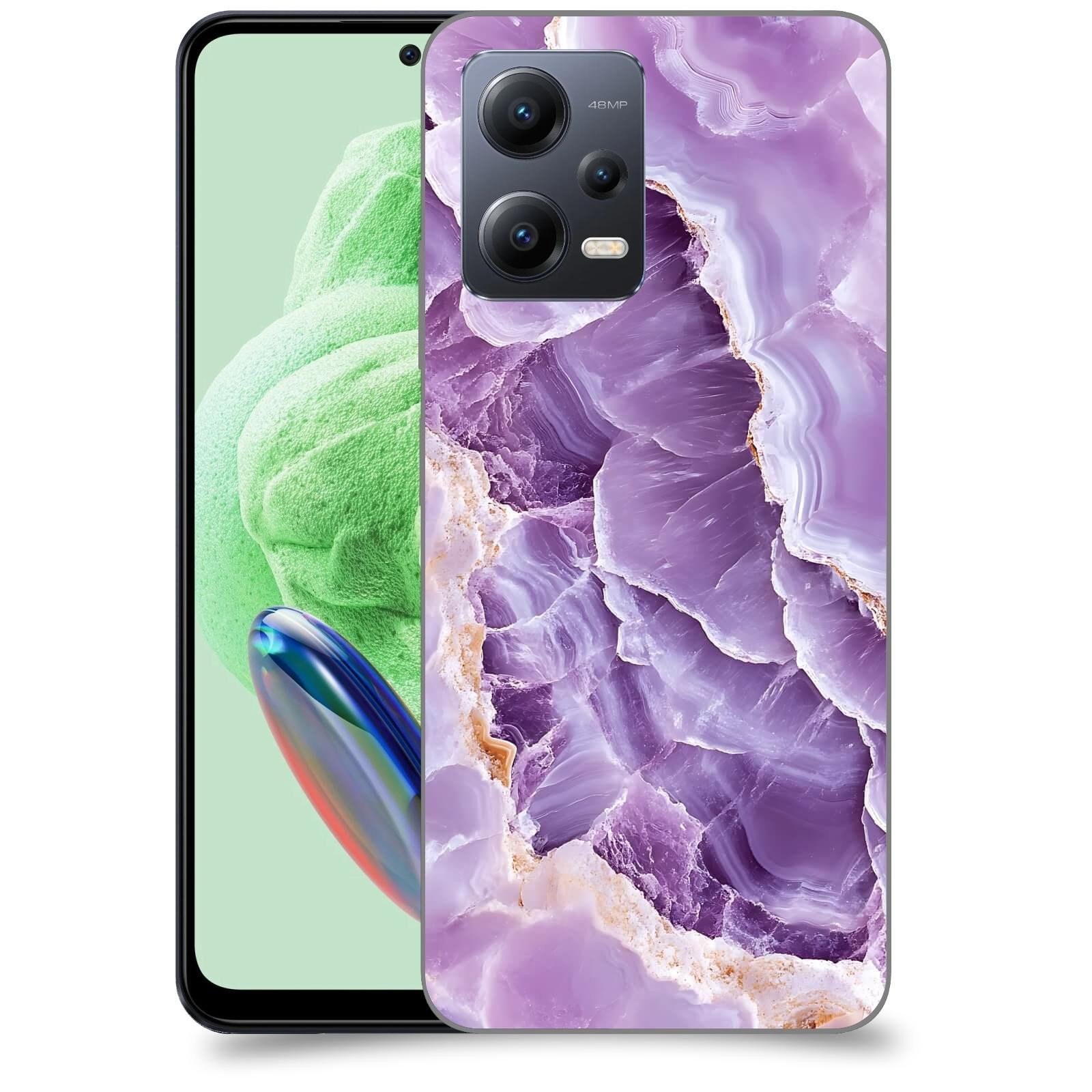 ACOVER Kryt na mobil Xiaomi Redmi Note 12 PRO 5G - Fialová krása