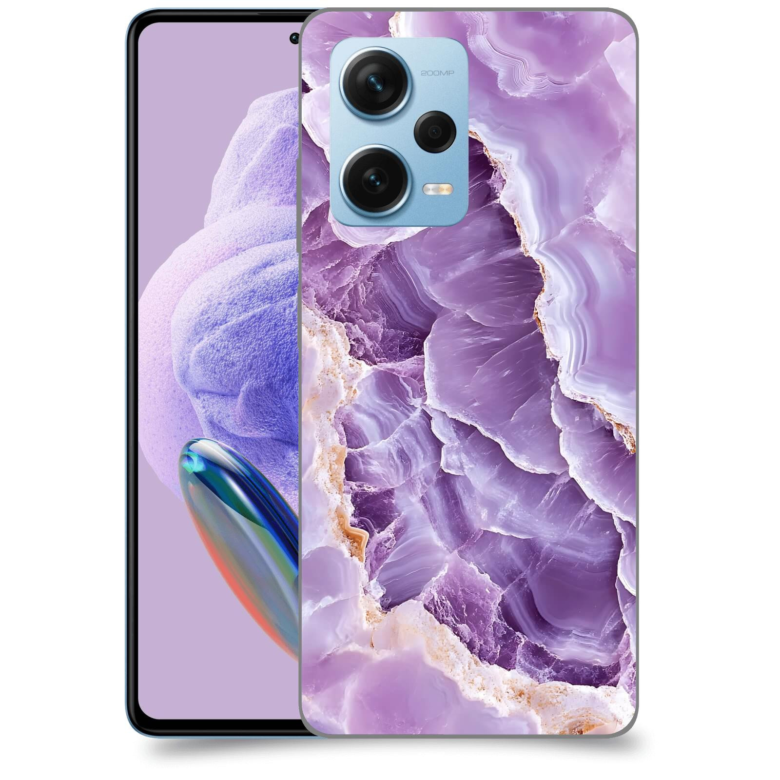 ACOVER Kryt na mobil Xiaomi Redmi Note 12 Pro+ 5G - Fialová krása