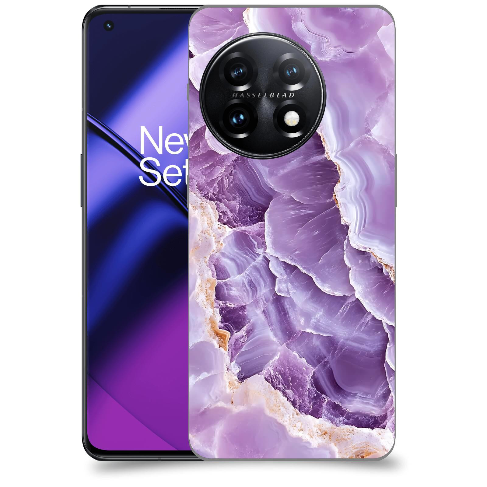 ACOVER Kryt na mobil OnePlus 11 5G - Fialová krása