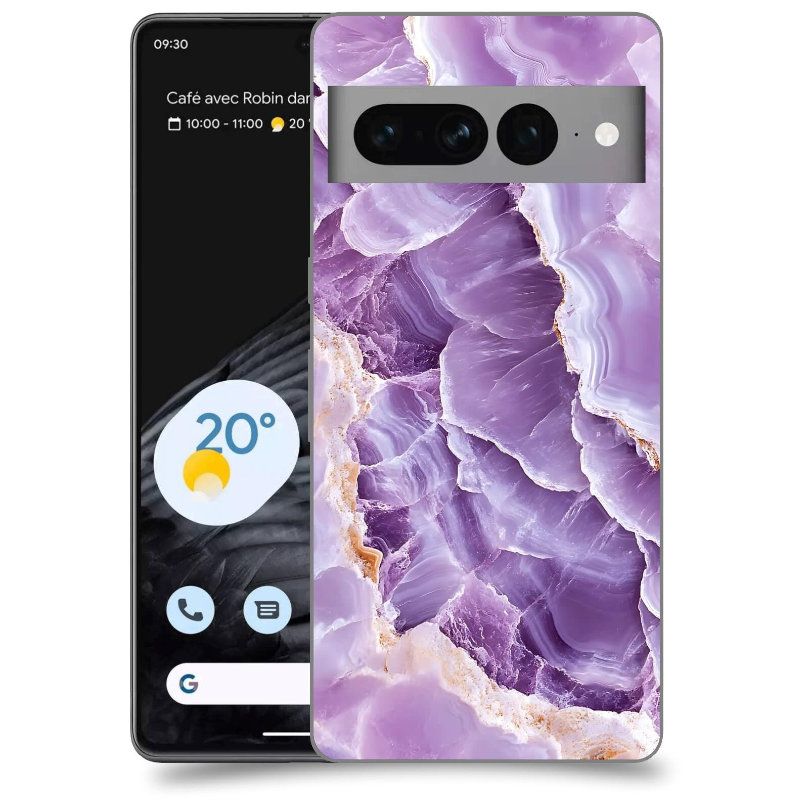 ACOVER Kryt na mobil Google pixel 7 pro - Fialová krása