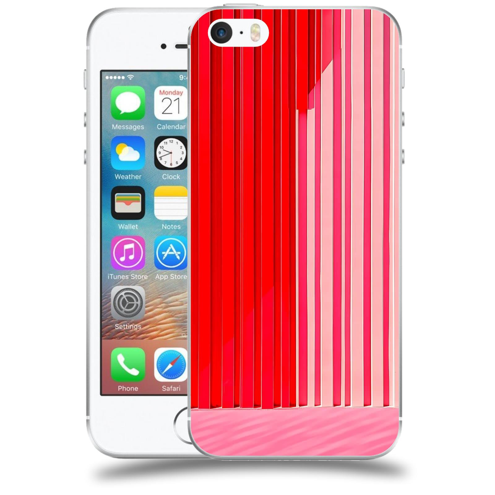 ACOVER Kryt na mobil Apple iPhone 5/5S/SE - Geometrická vášeň