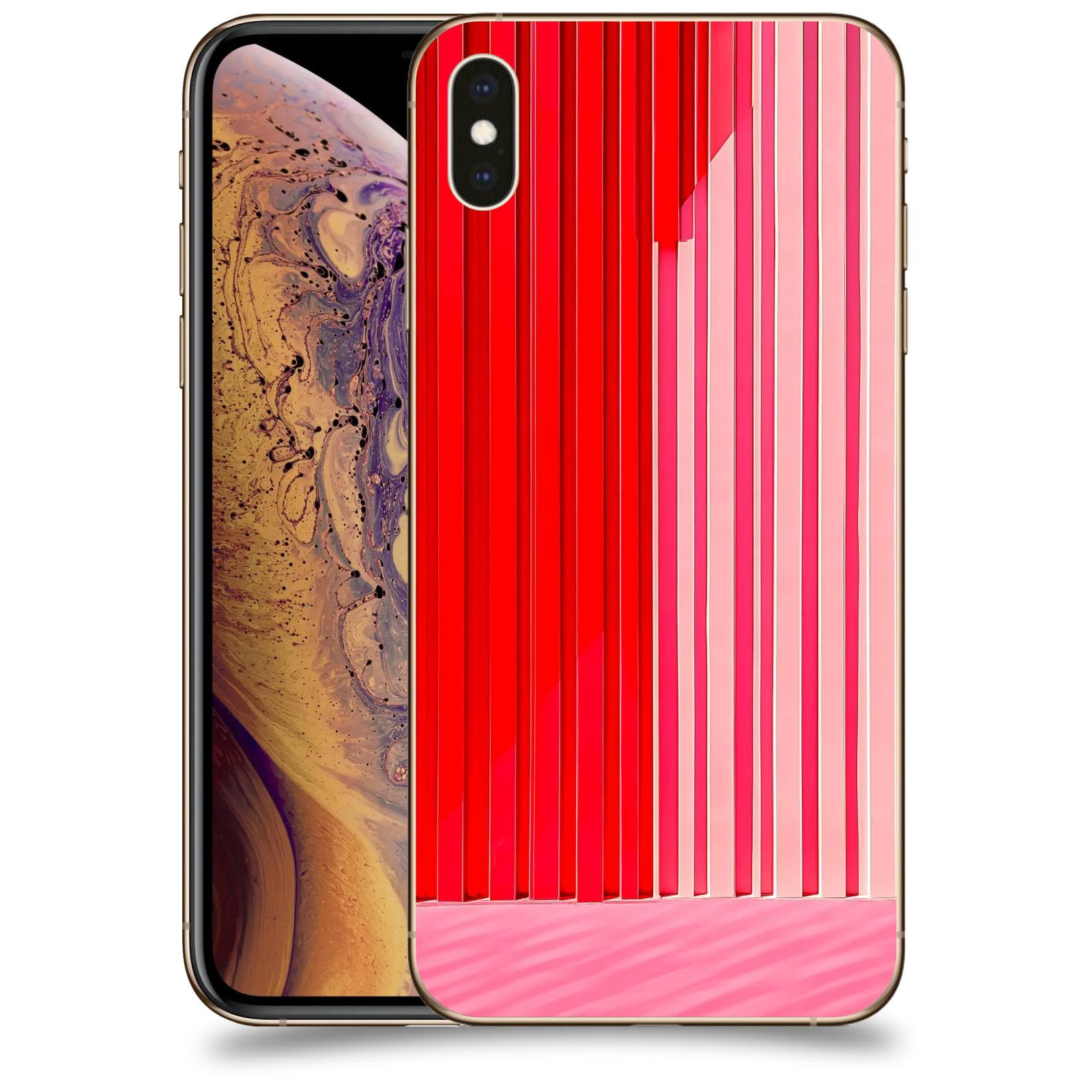 ACOVER Kryt na mobil Apple iPhone XS Max - Geometrická vášeň