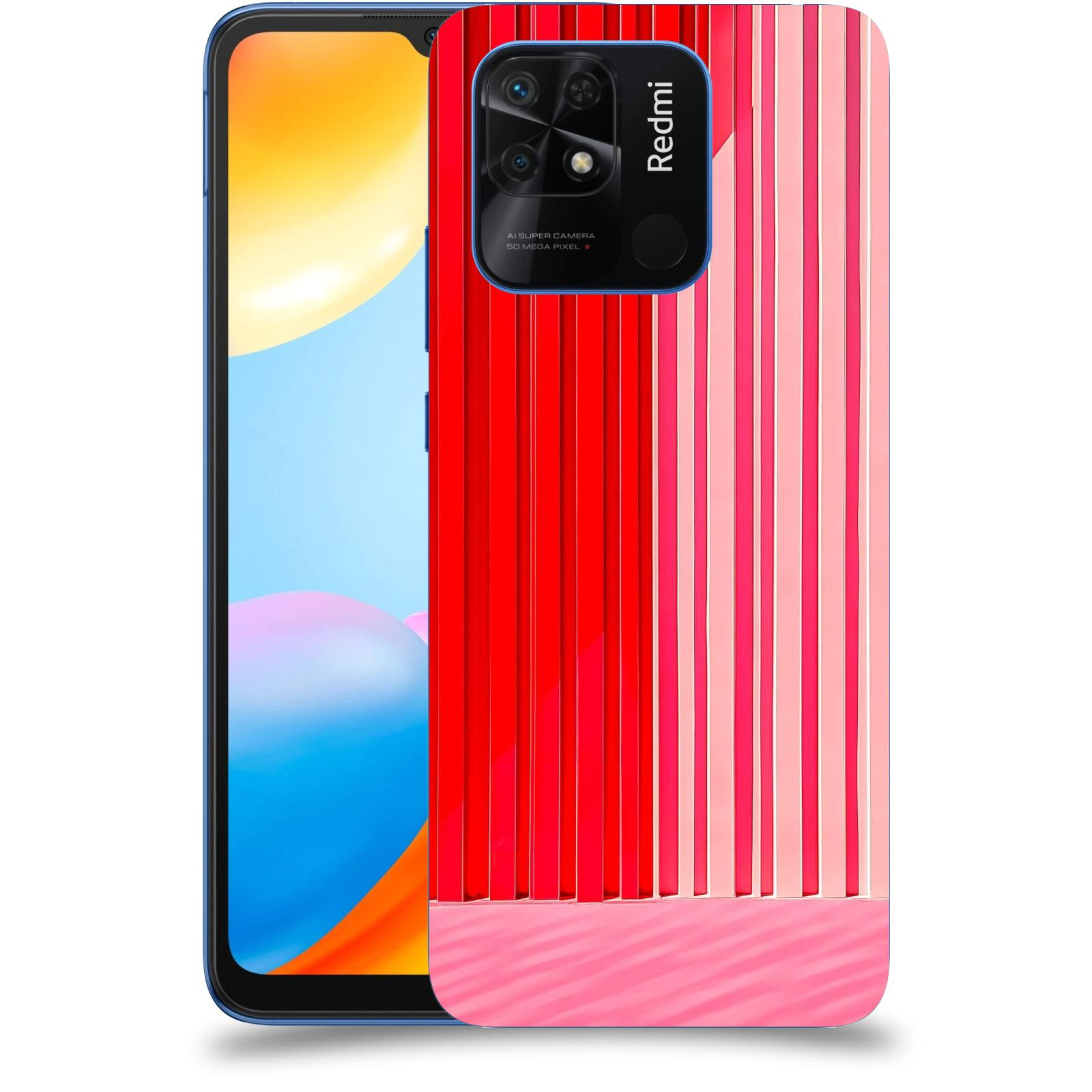 ACOVER Kryt na mobil Xiaomi Redmi 10C - Geometrická vášeň