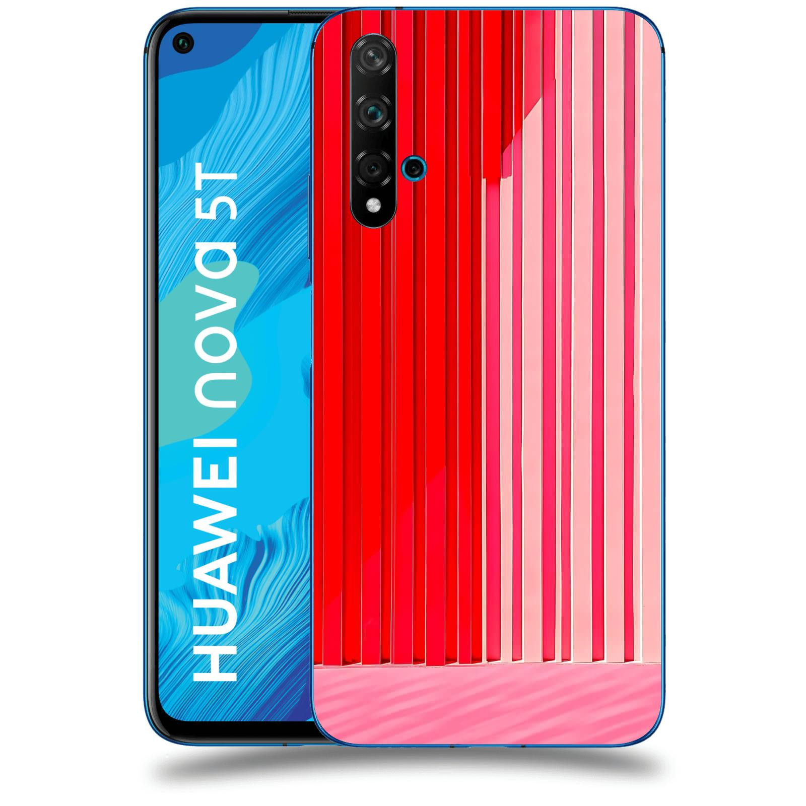 ACOVER Kryt na mobil Huawei Nova 5T - Geometrická vášeň