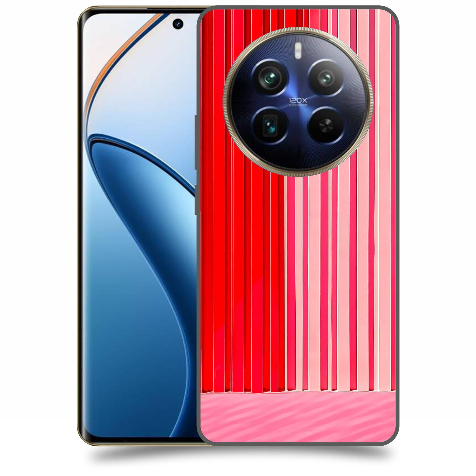 ACOVER Kryt na mobil Realme 12 pro+ 5g - Geometrická vášeň