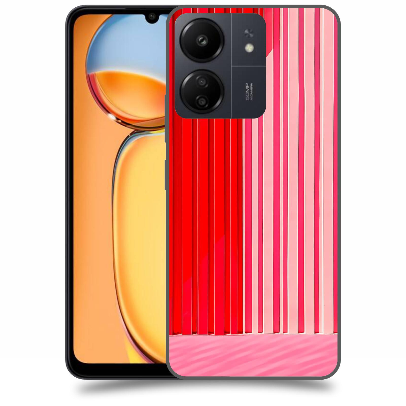 ACOVER Kryt na mobil Xiaomi Redmi 13C 4G  Geometrická vášeň