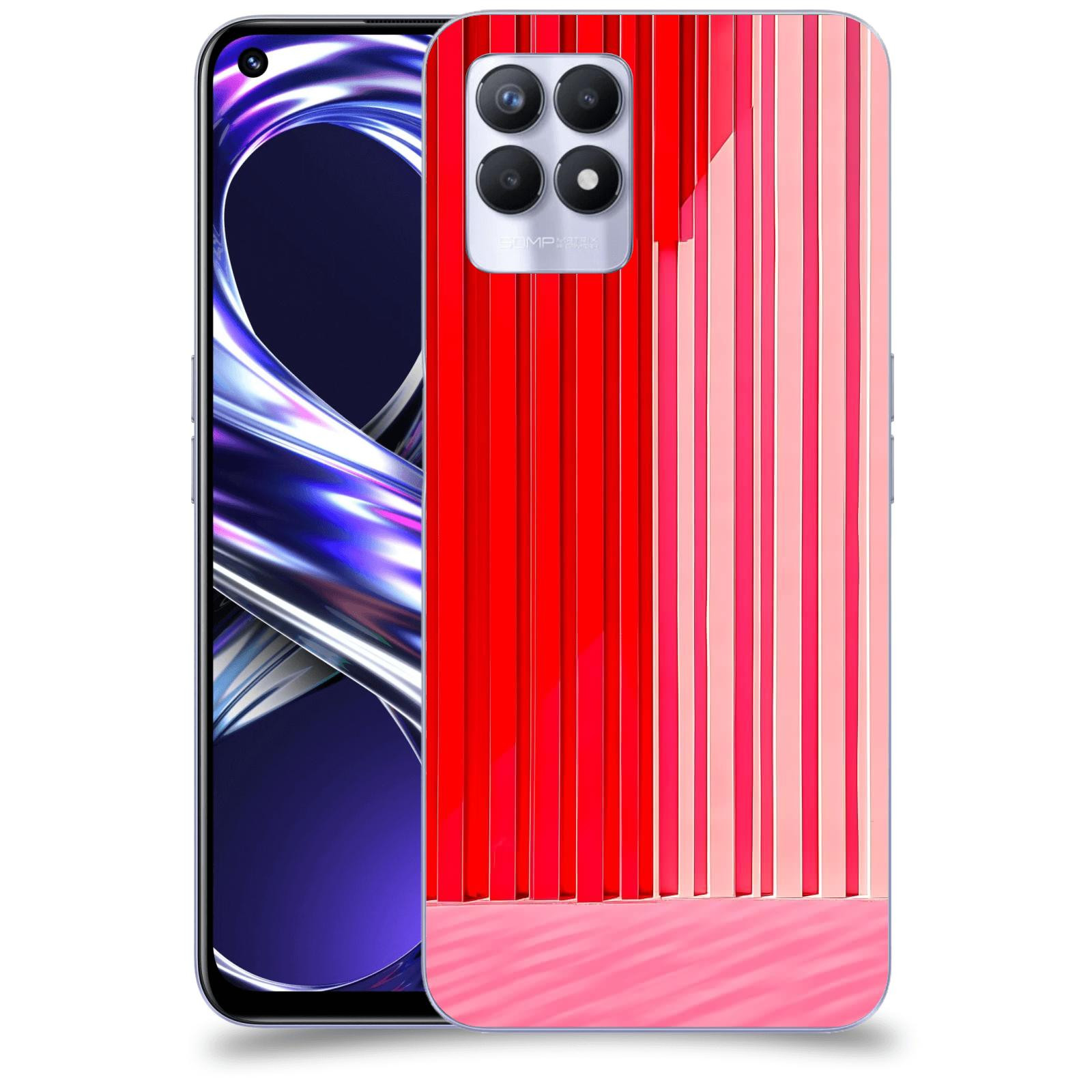 ACOVER Kryt na mobil Realme 8i - Geometrická vášeň