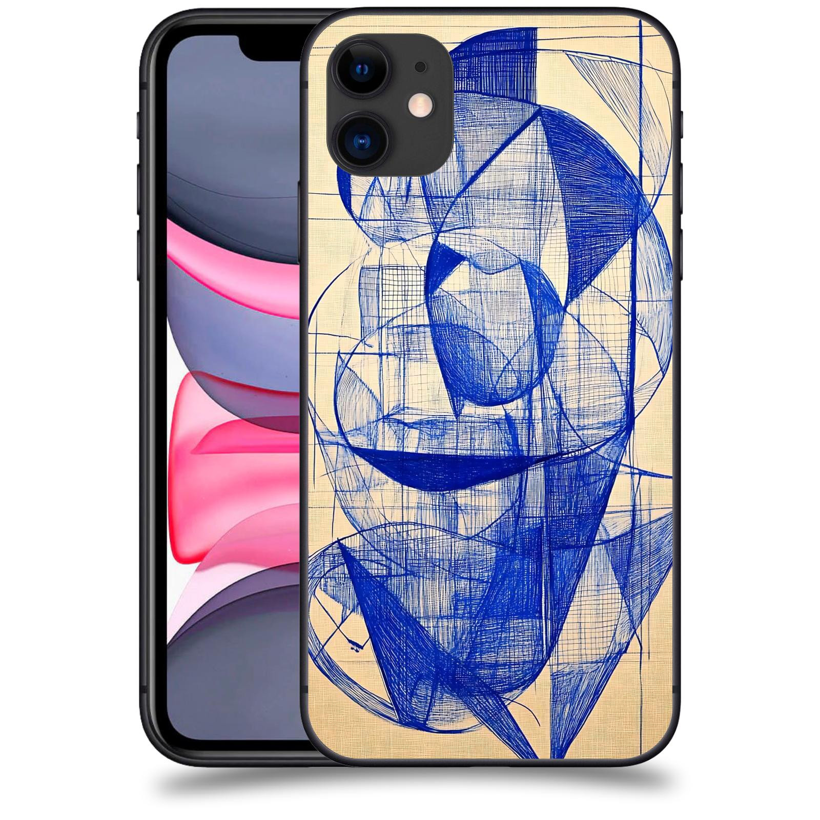 ACOVER Kryt na mobil Apple iPhone 11 - Geometrický chaos