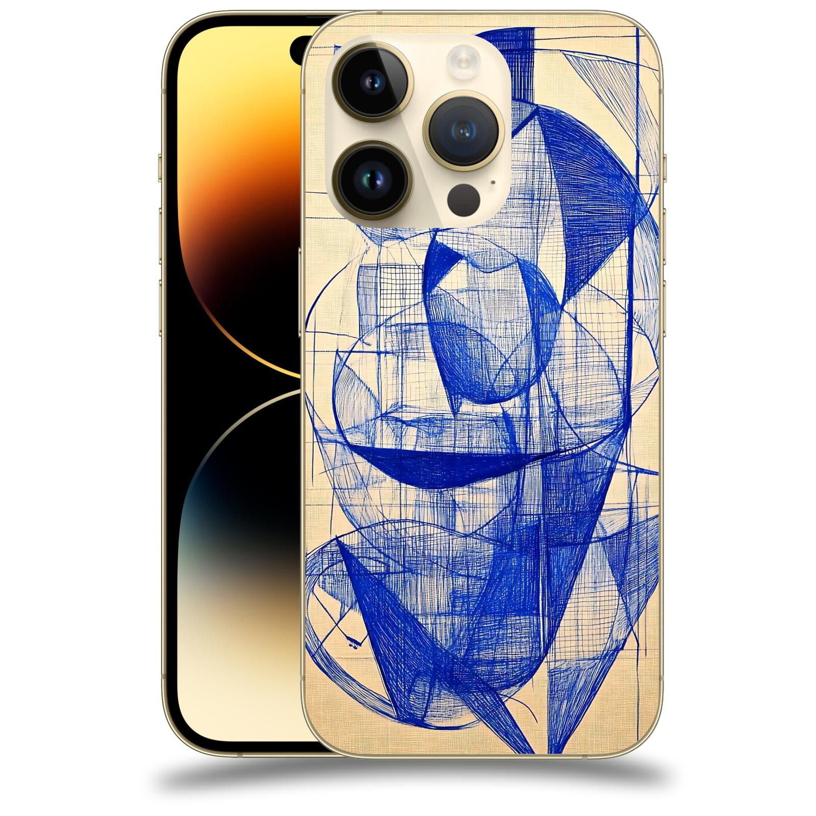 ACOVER Kryt na mobil Apple iPhone 14 Pro - Geometrický chaos