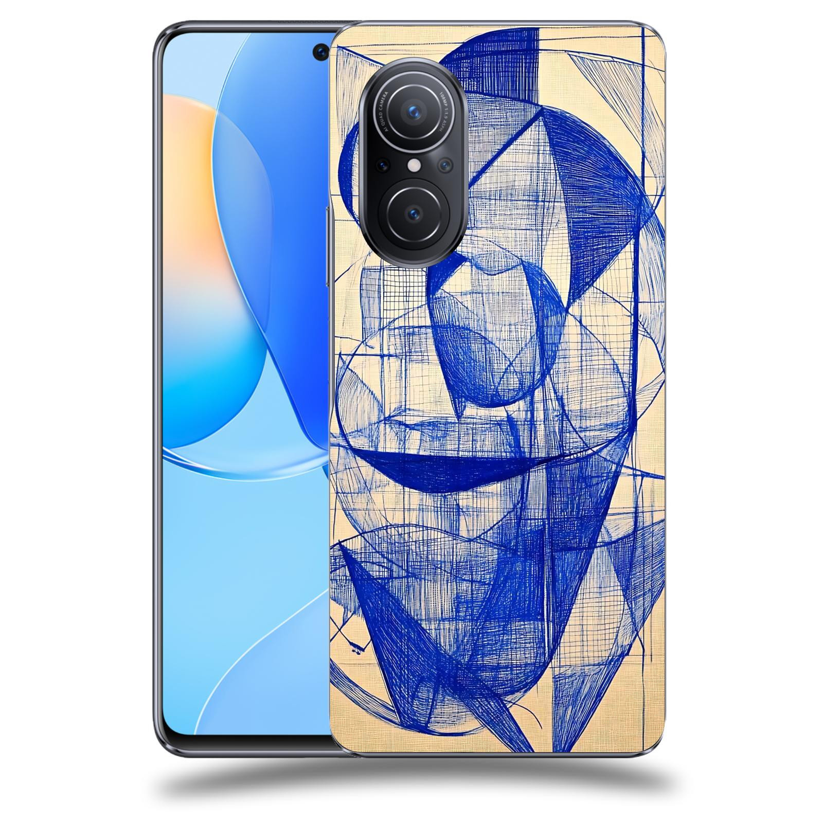 ACOVER Kryt na mobil Huawei Nova 9 SE - Geometrický chaos