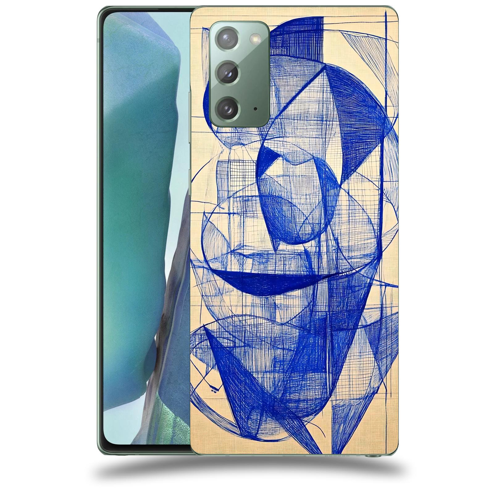 ACOVER Kryt na mobil Samsung Galaxy Note 20 - Geometrický chaos
