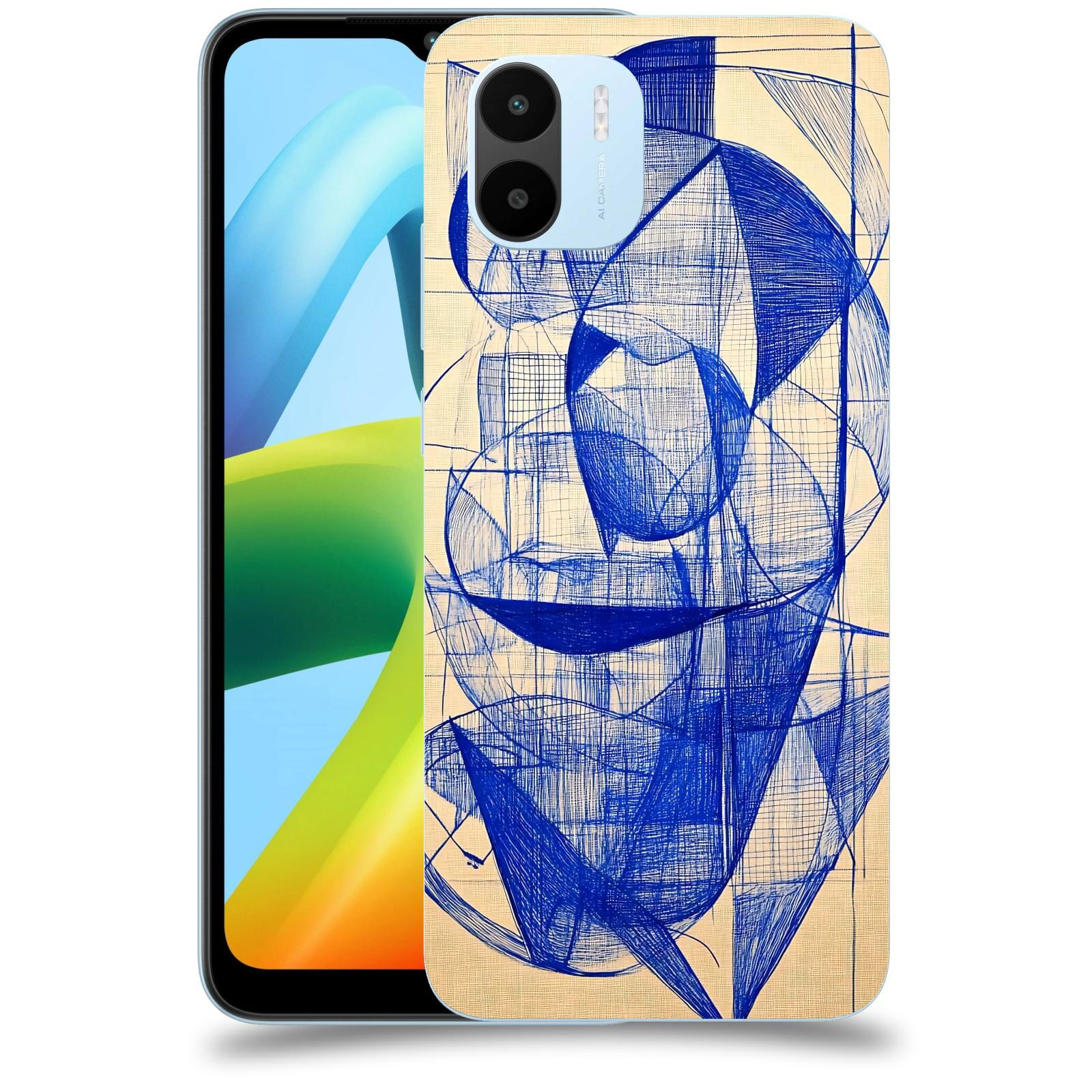 ACOVER Kryt na mobil Xiaomi Redmi A1 - Geometrický chaos
