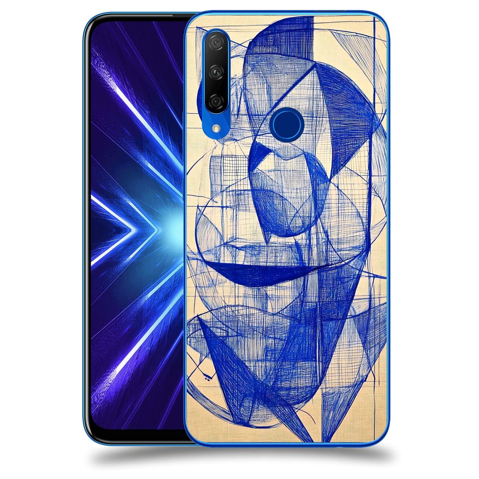 ACOVER Kryt na mobil Honor 9X - Geometrický chaos