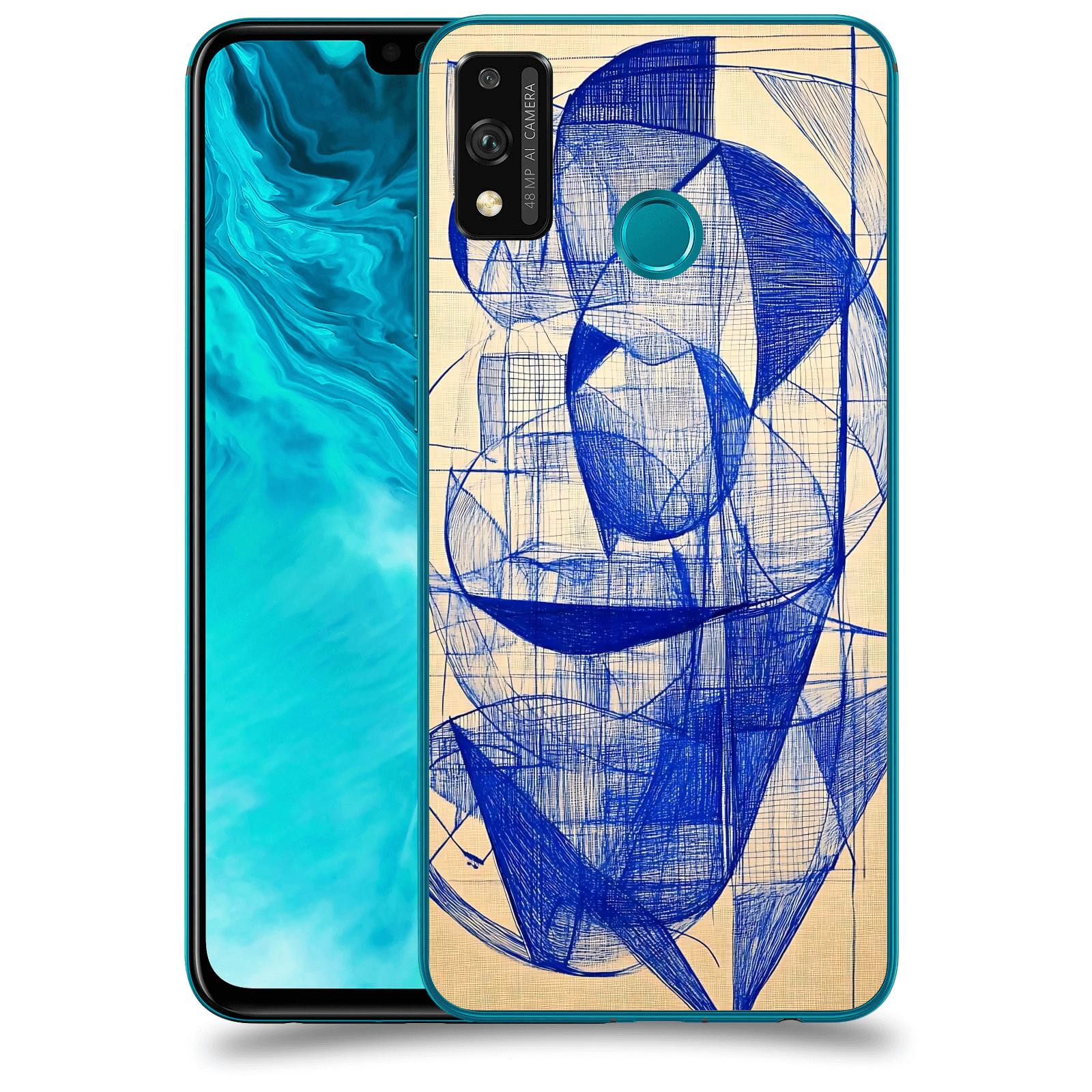 ACOVER Kryt na mobil Honor 9X Lite - Geometrický chaos