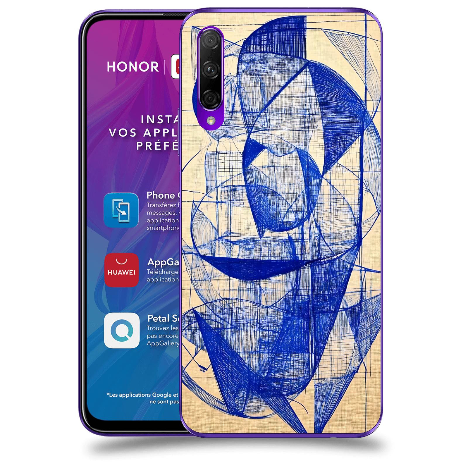 ACOVER Kryt na mobil Honor 9X Pro - Geometrický chaos