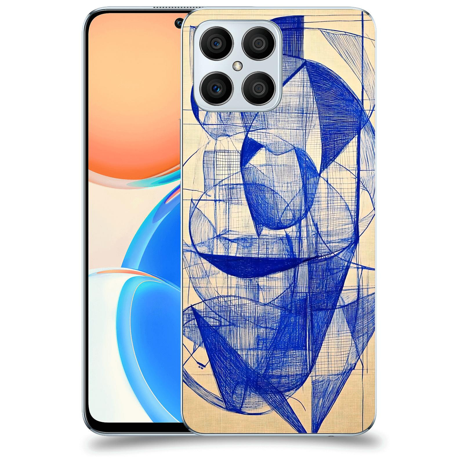 ACOVER Kryt na mobil Honor X8 5G - Geometrický chaos