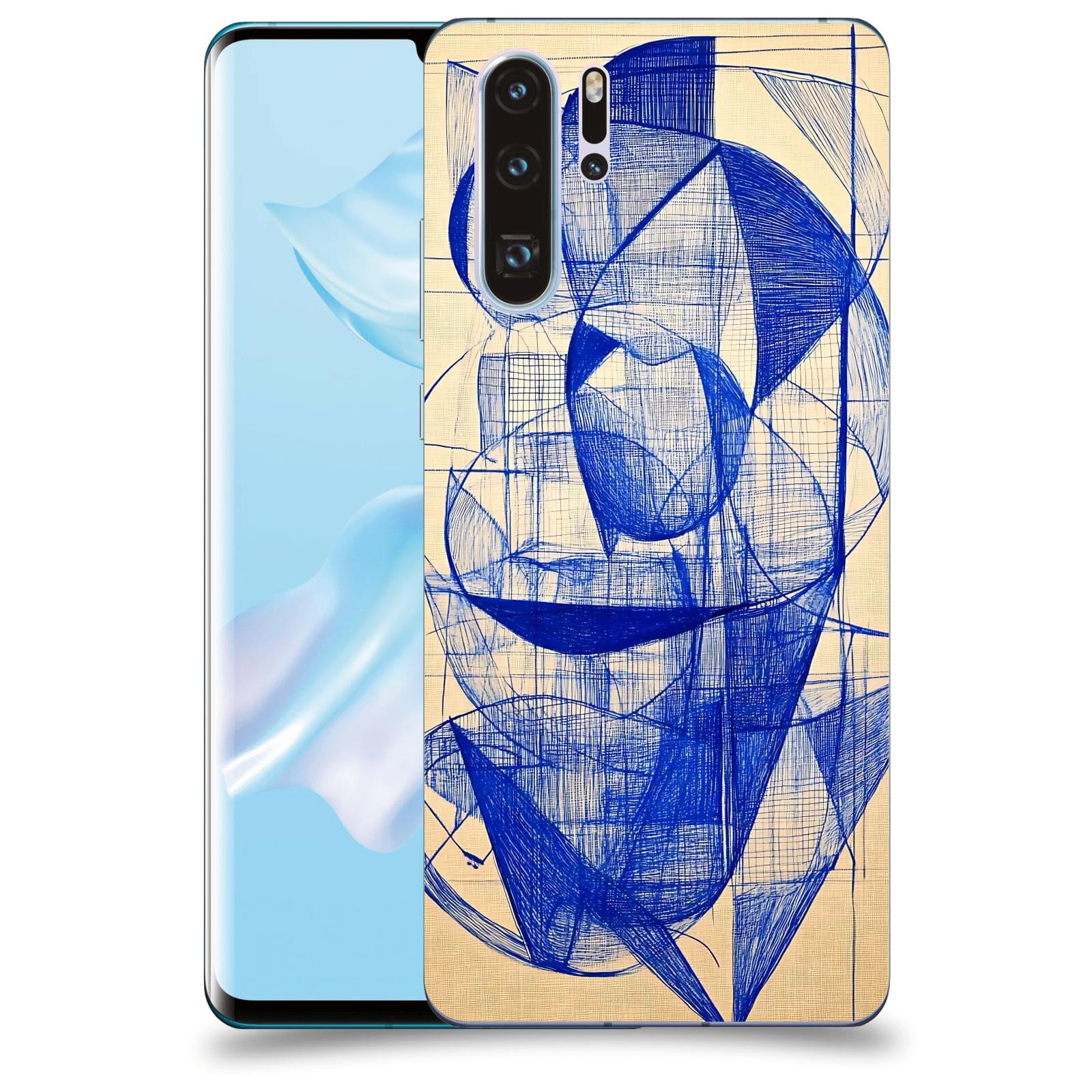 ACOVER Kryt na mobil Huawei P30 - Geometrický chaos