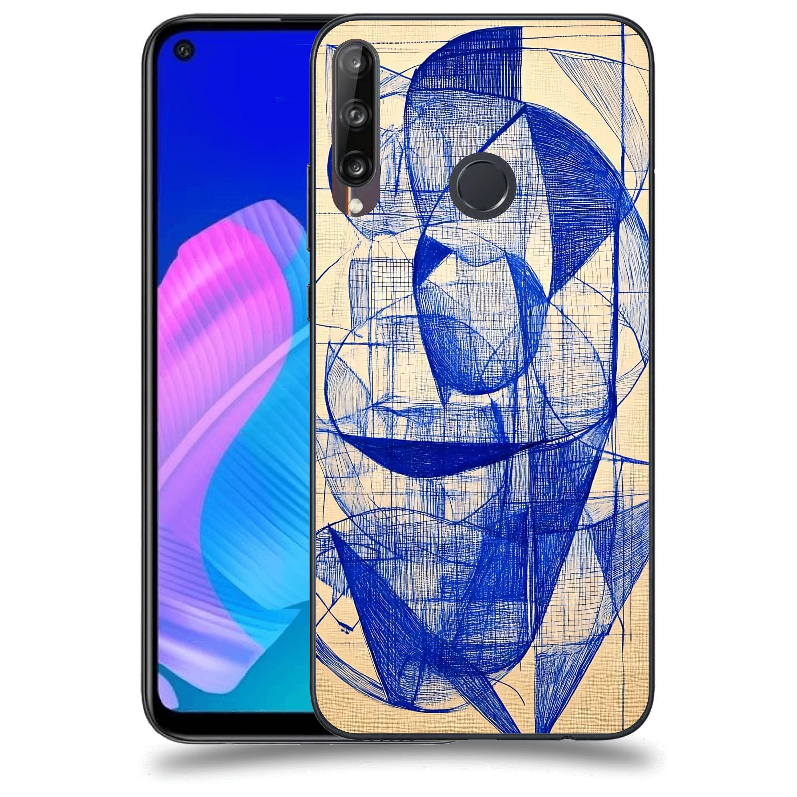 ACOVER Kryt na mobil Huawei P40 Lite E - Geometrický chaos