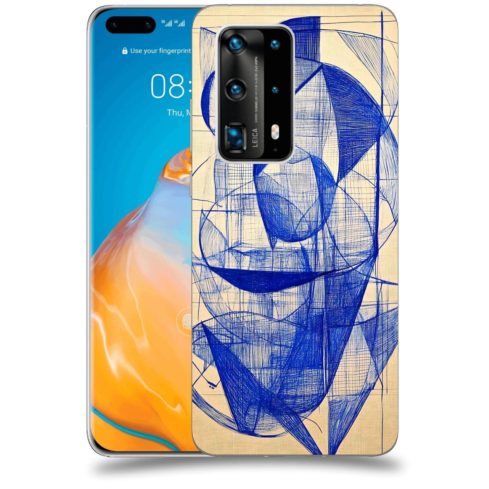 ACOVER Kryt na mobil Huawei P40 Pro - Geometrický chaos