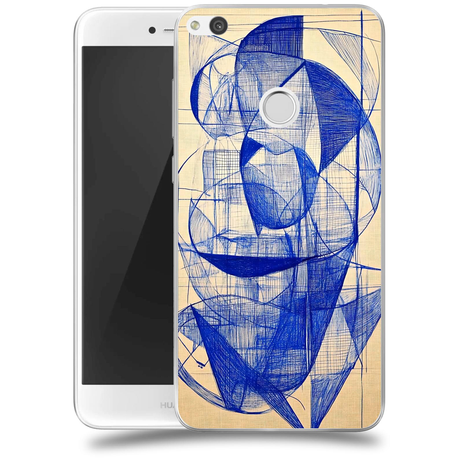 ACOVER Kryt na mobil Huawei P9 Lite 2017 - Geometrický chaos