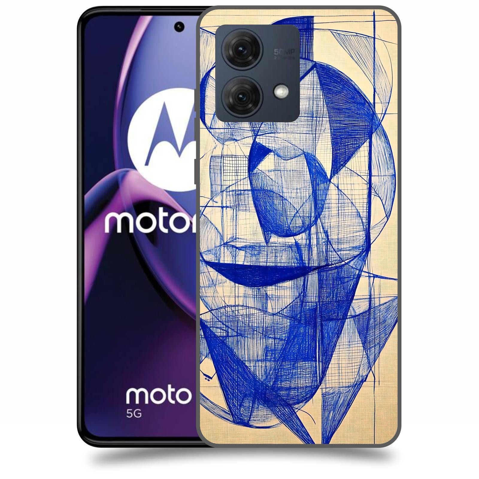 ACOVER Kryt na mobil Motorola Moto G84 5G - Geometrický chaos