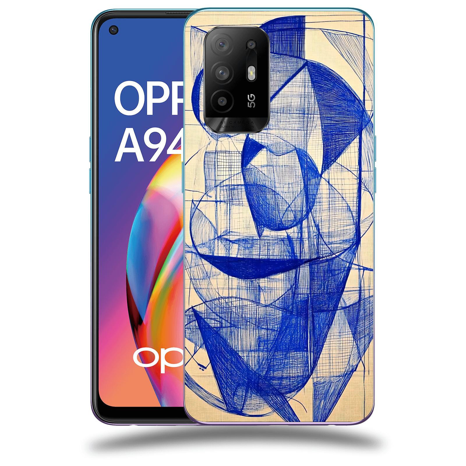 ACOVER Kryt na mobil OPPO A94 5G - Geometrický chaos