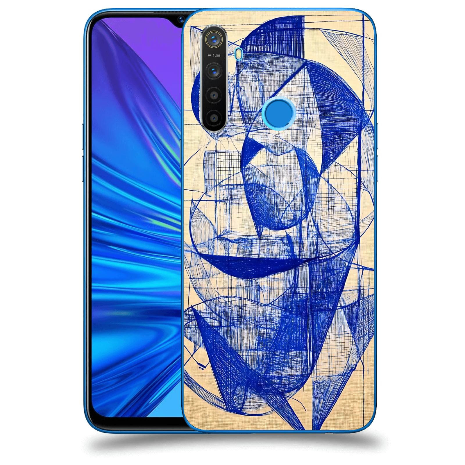 ACOVER Kryt na mobil Realme 5 - Geometrický chaos