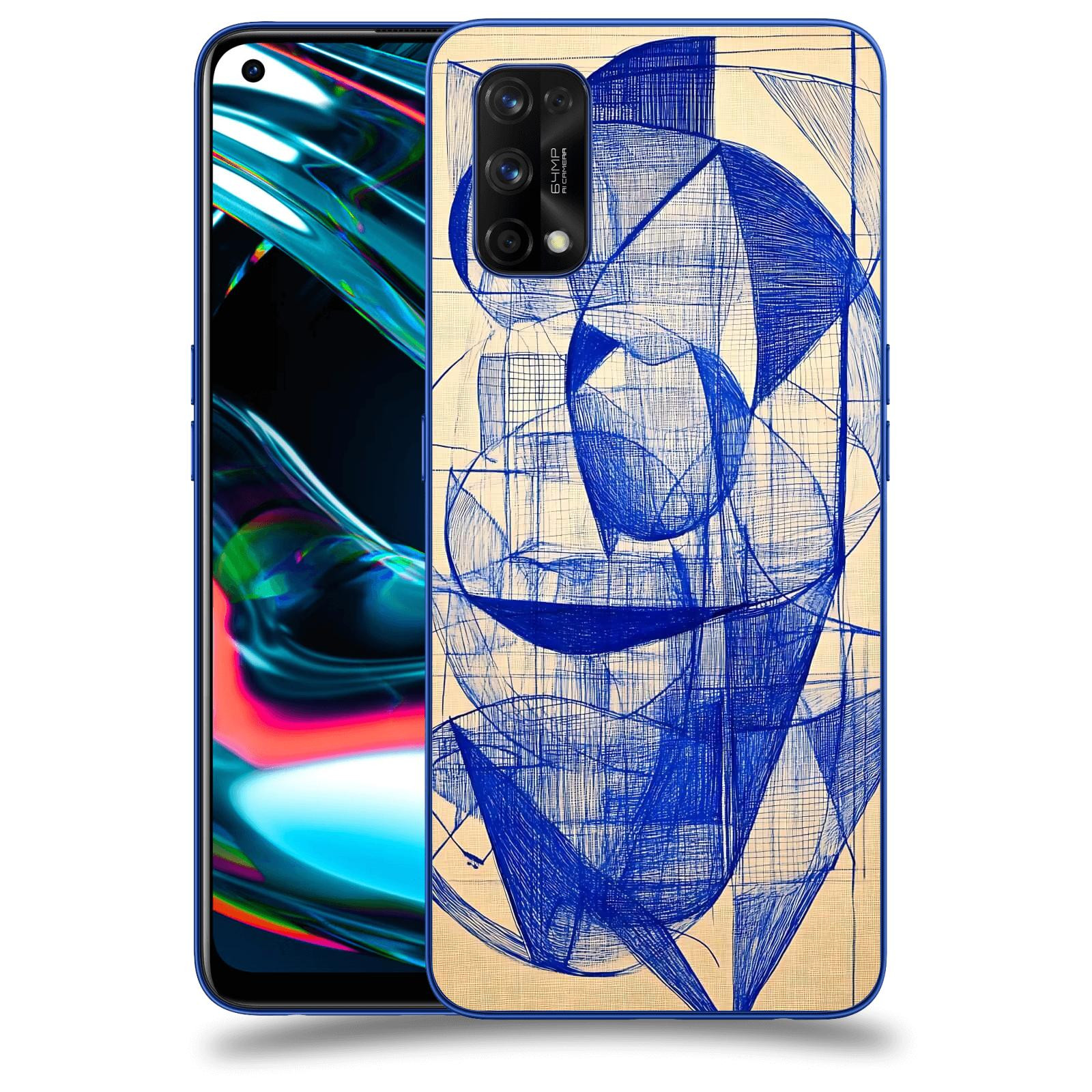 ACOVER Kryt na mobil Realme 7 Pro - Geometrický chaos