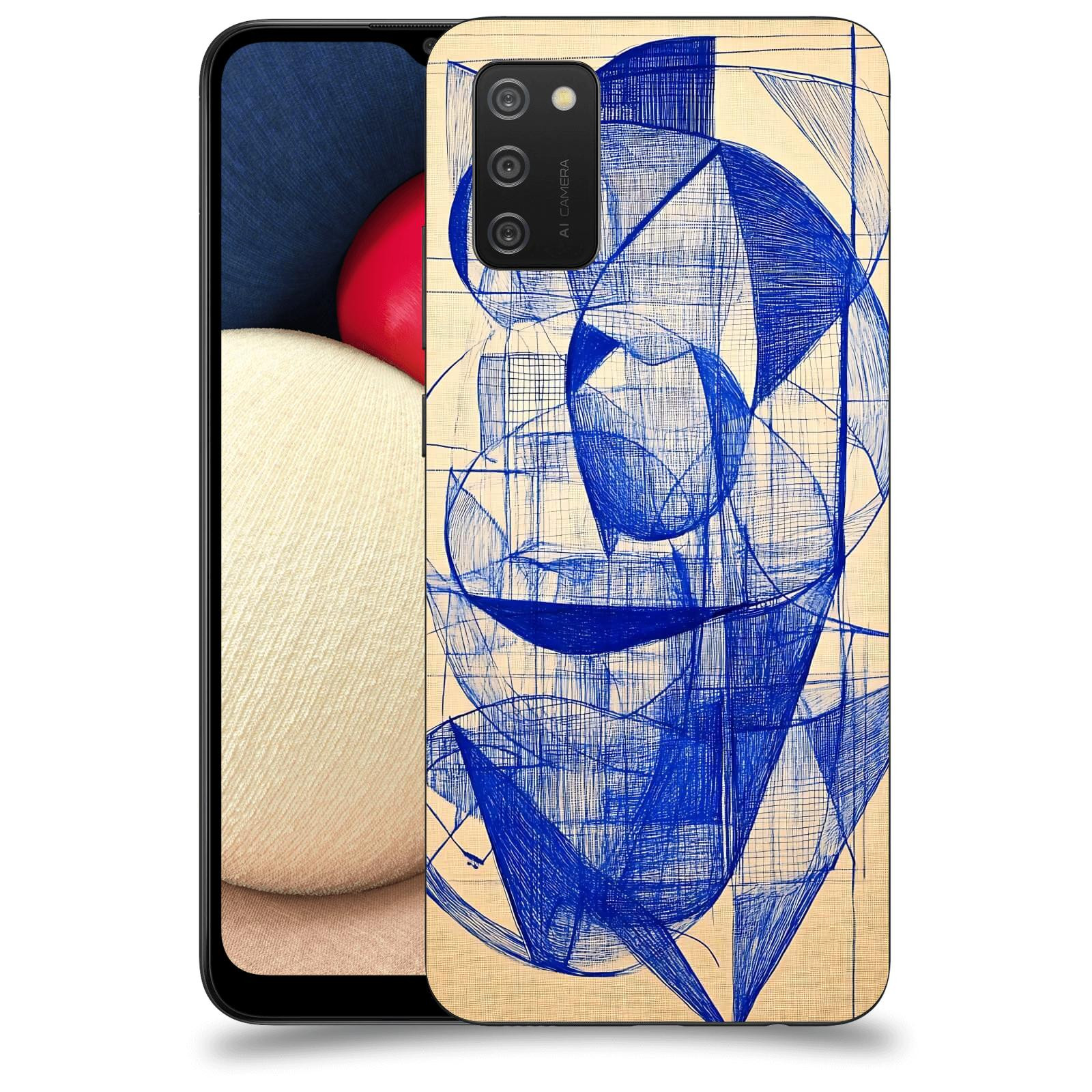 ACOVER Kryt na mobil Samsung Galaxy A02s A025G - Geometrický chaos