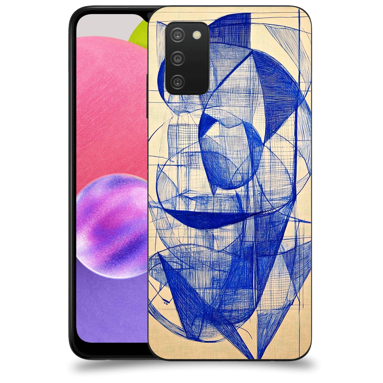 ACOVER Kryt na mobil Samsung Galaxy A03s A037G - Geometrický chaos