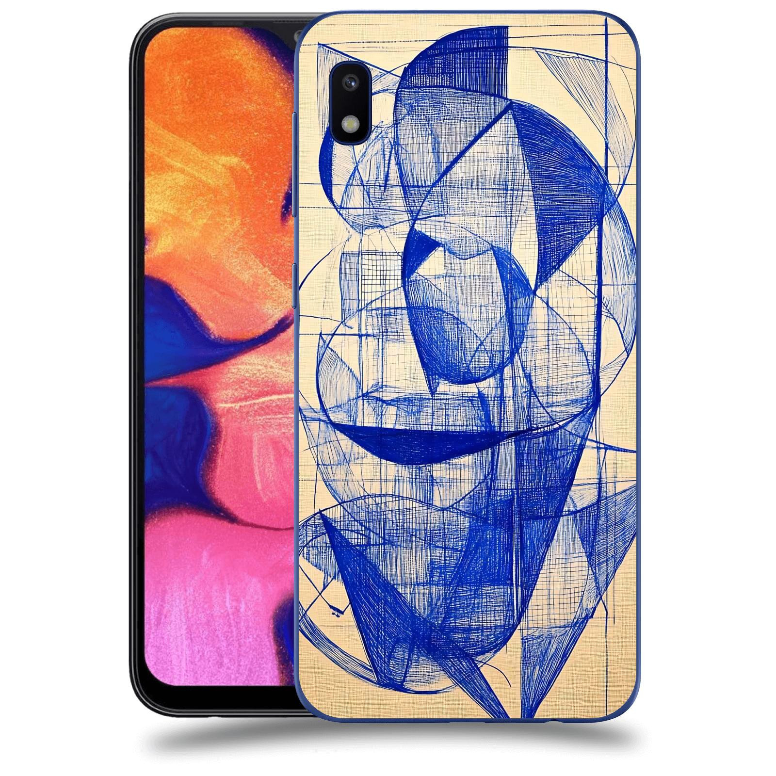 ACOVER Kryt na mobil Samsung Galaxy A10 A105F - Geometrický chaos