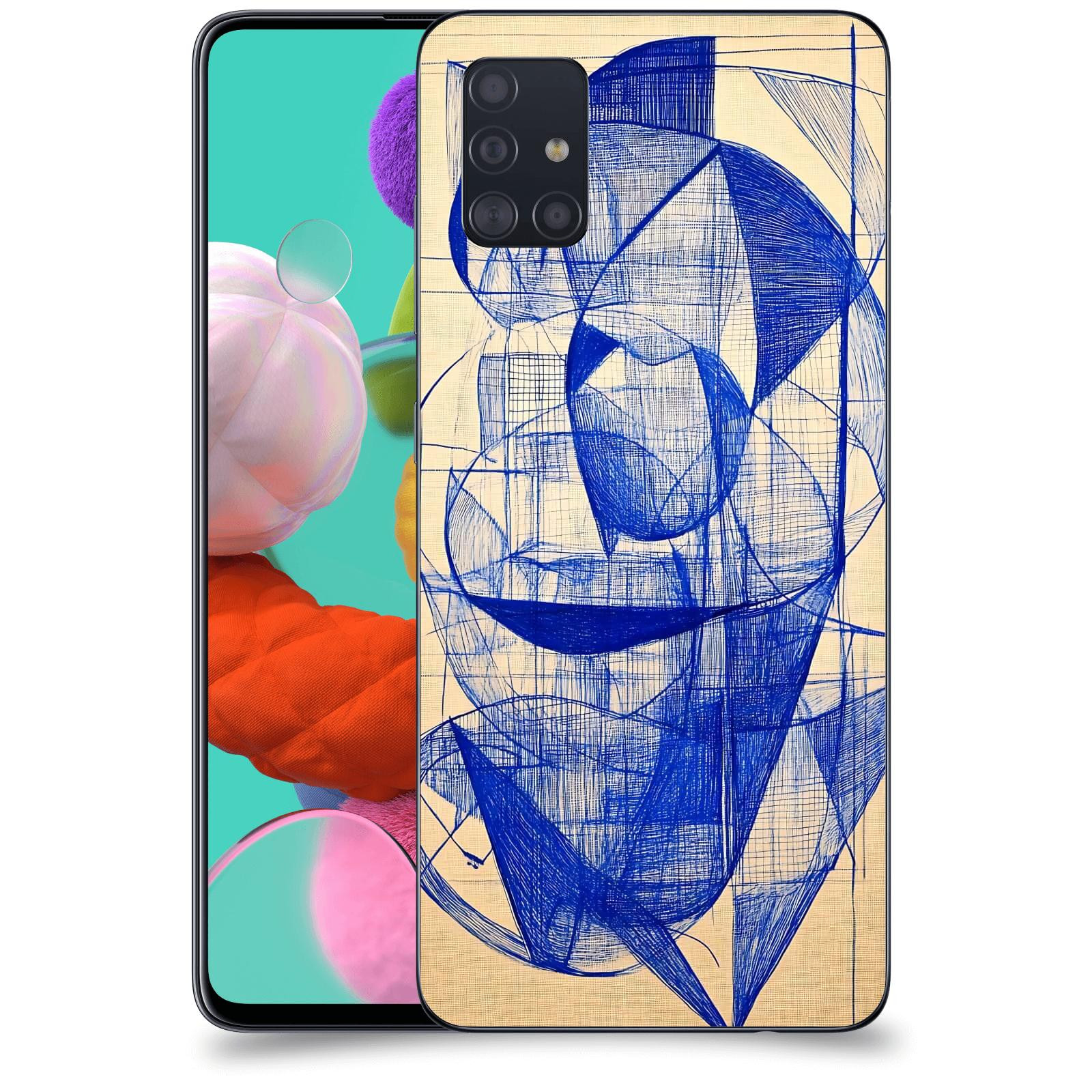 ACOVER Kryt na mobil Samsung Galaxy A51 A515F - Geometrický chaos
