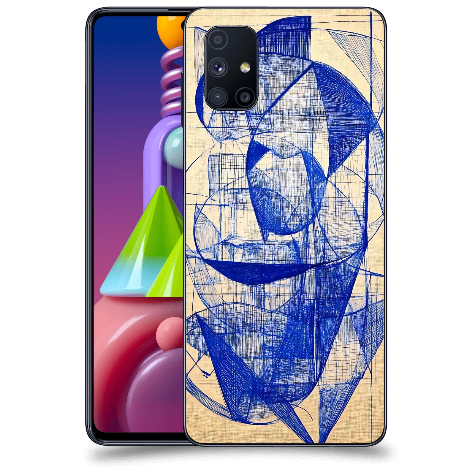 ACOVER Kryt na mobil Samsung Galaxy M51 M515F - Geometrický chaos