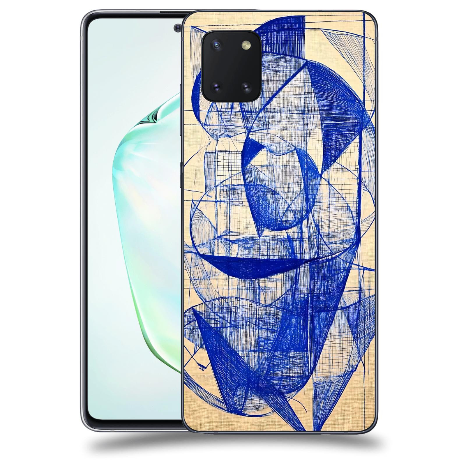 ACOVER Kryt na mobil Samsung Galaxy Note 10 Lite N770F - Geometrický chaos