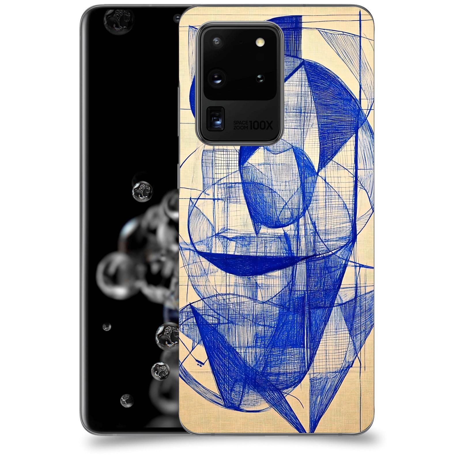 ACOVER Kryt na mobil Samsung Galaxy S20 Ultra 5G G988F - Geometrický chaos