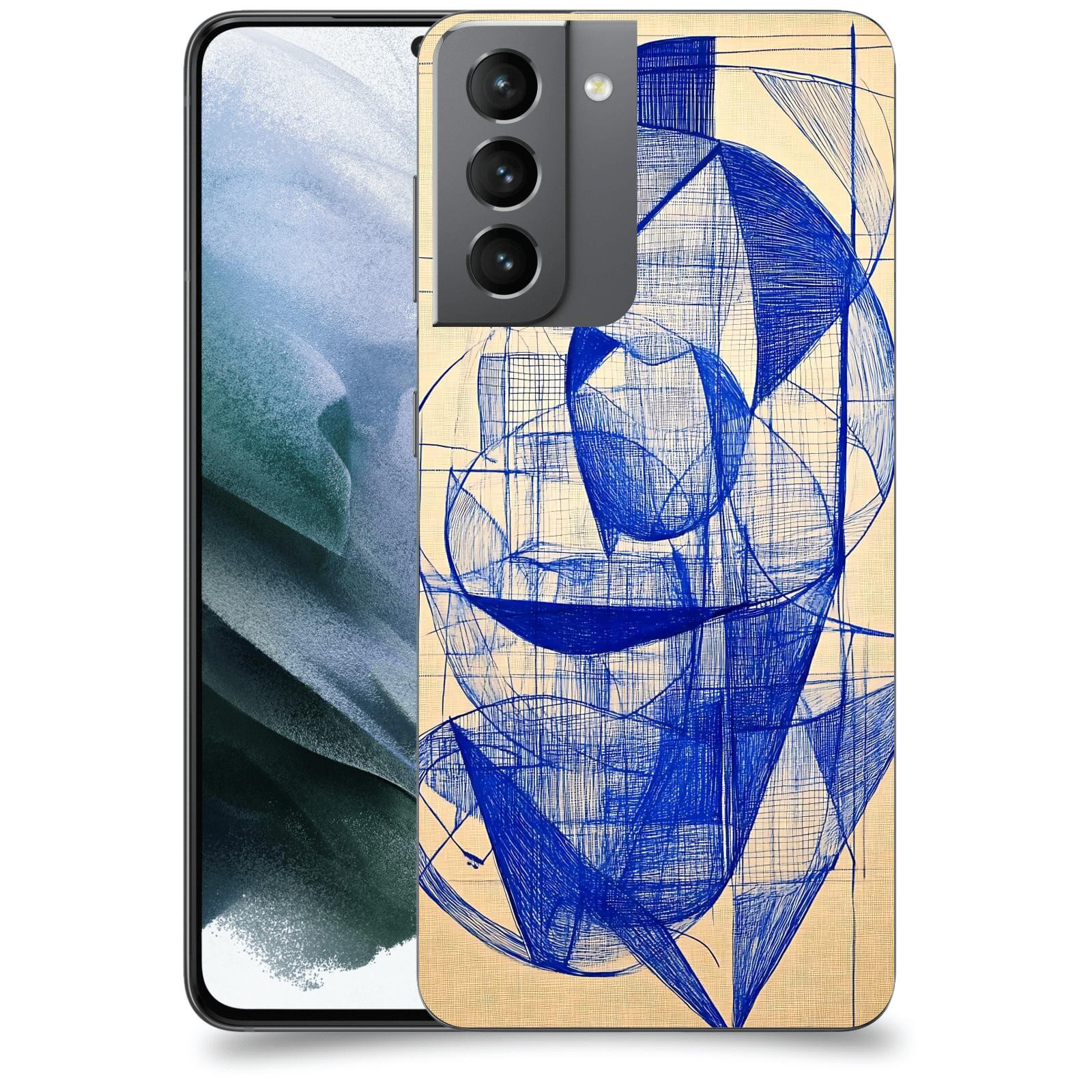 ACOVER Kryt na mobil Samsung Galaxy S21 G991B - Geometrický chaos