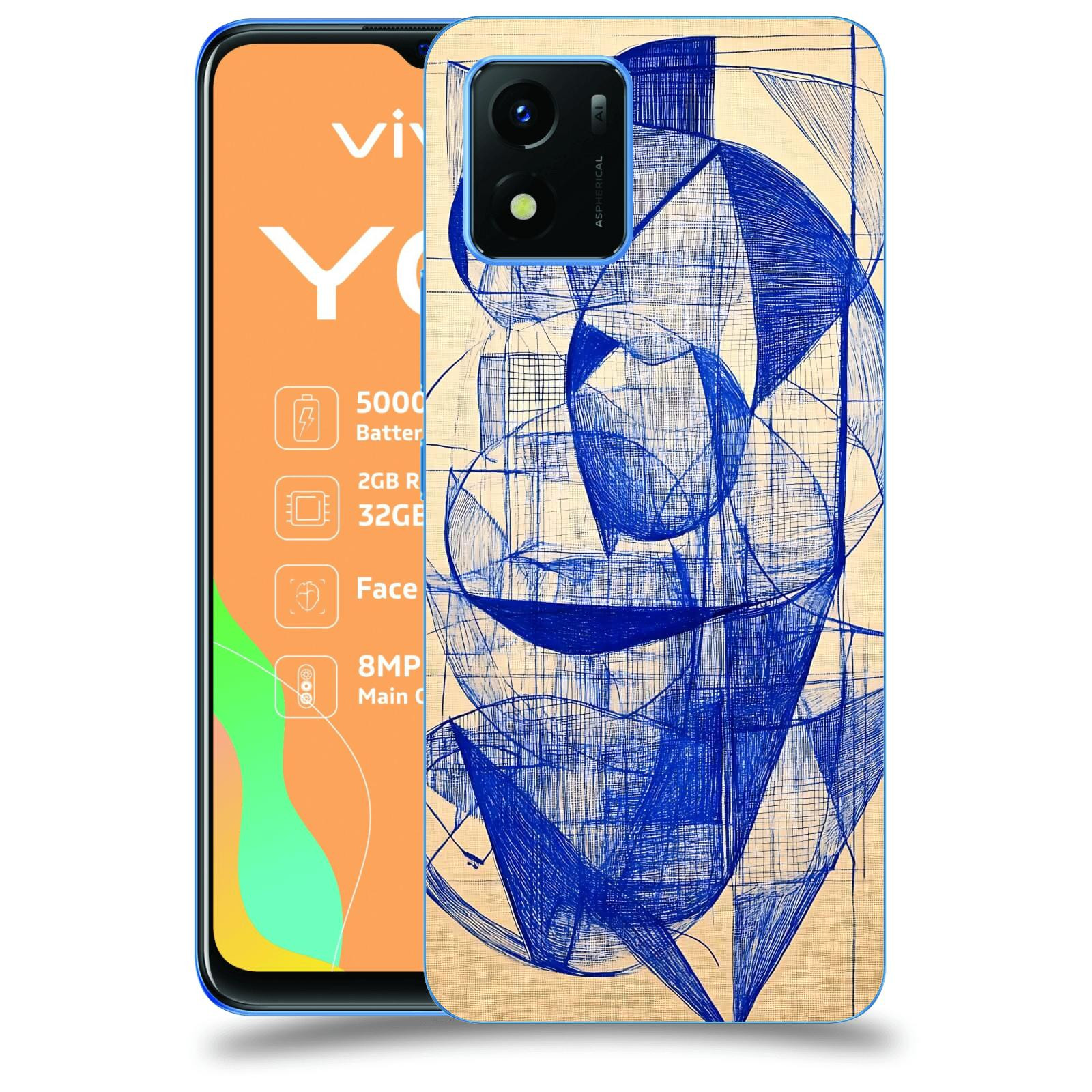 ACOVER Kryt na mobil Vivo Y01 - Geometrický chaos